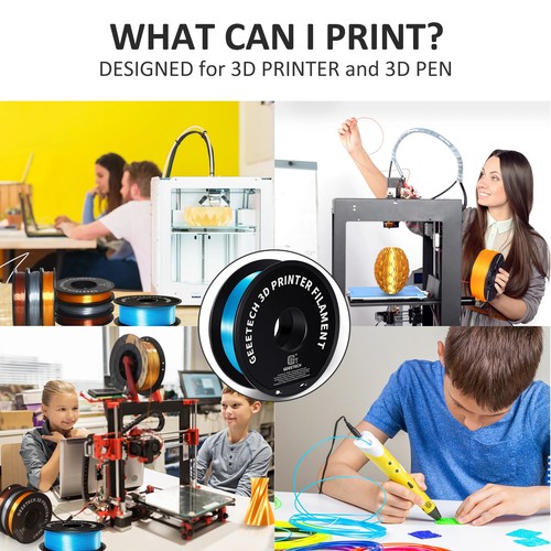 PLA 3d Filament Draht 1kg 1,75mm Spule Draht 3D Drucker Material 3D Druck Refill - Bild 5 von 20