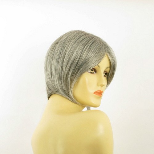 Parrucca donna corta grigio : blandine 51 - Picture 8 of 9