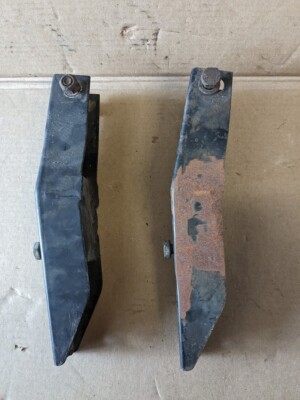 VW 81-92 MK2 Scirocco Rear US Bumper Brackets 533807313A 533807314A
