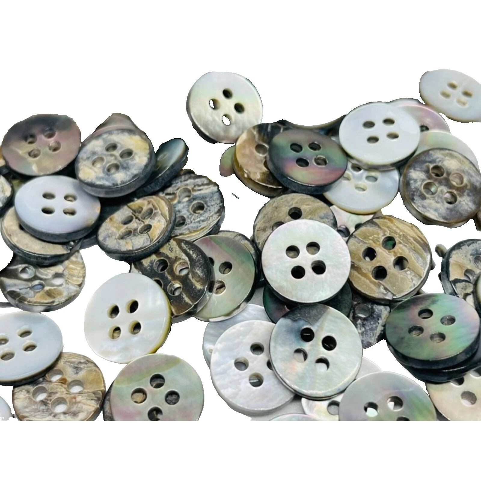 Chaquetas y Abrigos de Shell Botones para Costura