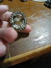 Vintage Sterling Silver Native American Ring Possible Moon Stone — photo 3