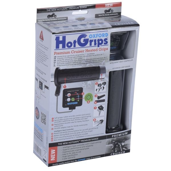 ✅Fits OXFORD EL800.OXFORD Grips  handlebar diameter 25,4mm length 13 ⭐UK Seller⭐
