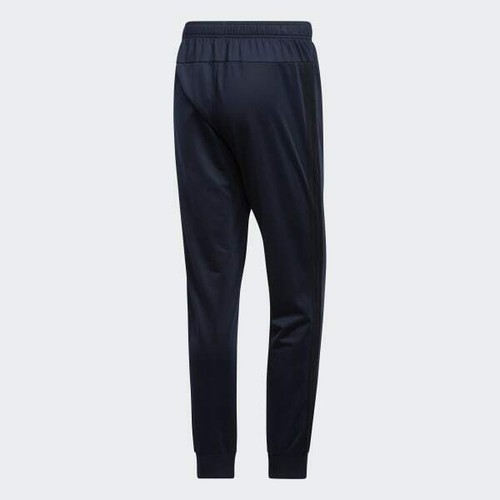 Pantalon de jogging Adidas 3 rayures tricot manchette conique noir blanc rayures GD5957 XL - Photo 4 sur 4