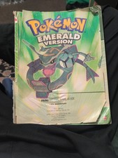 pokemon Emerald guide book While It's Missing The Front Cover It's A Great Guide
