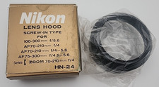 Nikon Lens Hood HN-24 Screw-In Type Series E Zoom 70-120mm f/4 Box NEW
