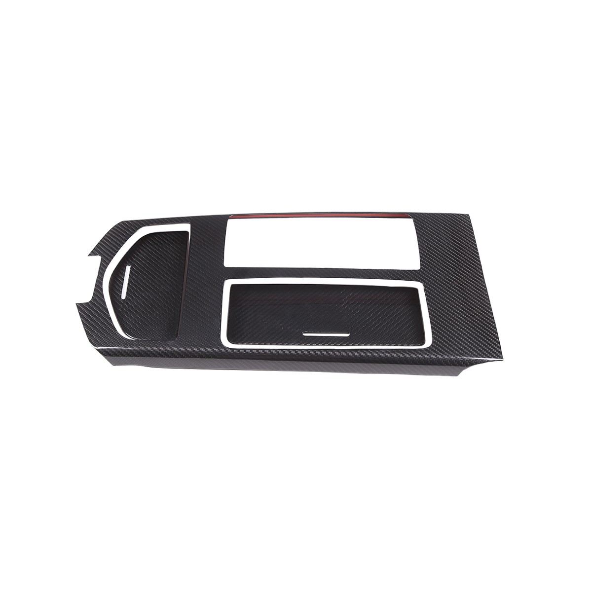 Real Carbon Center Console Gear Shift Panel Cover For Maserati Ghibli 2017-2023
