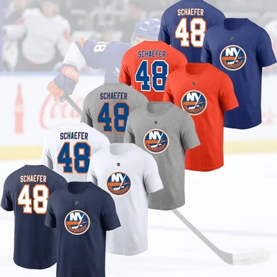 GILDAN SALE OFF! Matthew Schaefer #48 New York Islanders 2025 Name & Number Fan Gifts