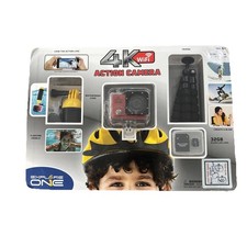 Explore One 4K Wifi Action Camera with 32GB Microflash Card  Tripod New