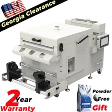 Pickup 15" Automatic TPU 220V DTF Powder Shaker Direct to Film Curing Dryer