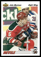 John MacLean 1991 Upper Deck French 169 Base LP