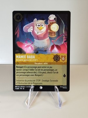 Karte LORCANA FR - Kapitel 10 11/204 Oma Baba - FOIL Neu