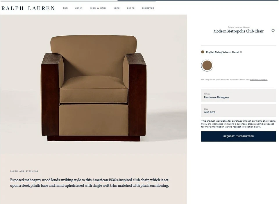 PAIR OF RRP £18,000 RALPH LAUREN MODERN METROPOLIS CREAM LEATHER CLUB ARMCHAIRS - Image 2 of 4