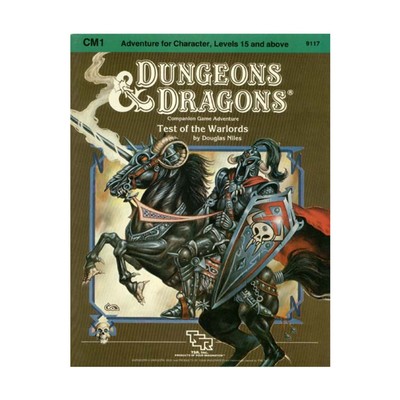 TSR Basic D&D Test of the Warlords Fair+