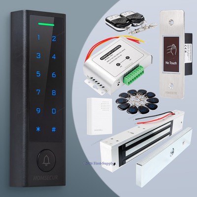 HOMSECUR Weatherproof IP66 APP WIFI Password RFID Access Control Anti-Tamper