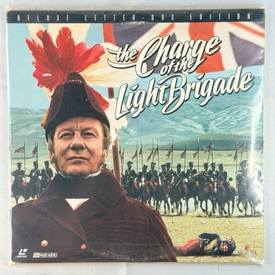 The Charge of the Light Brigade Letterbox Laserdisc LD Trevor Howard