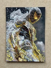 Spider-Man Hand Drawn Sketch Card Signed By Artist 1/1