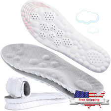 4D Breathable Cloud Insole  Arch Support  Custom Fit