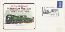 Waterloo Station 125 years Cover London SE 1973 CLEARANCE  (151982)