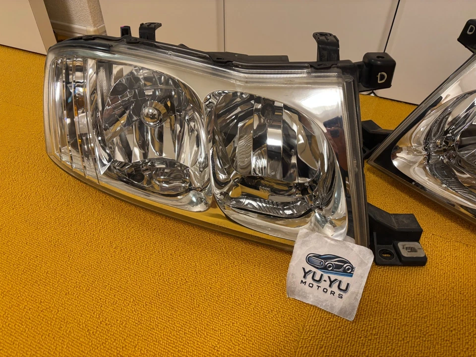 Infiniti Genuine M45 Nissan Gloria 2002-2004 Halogen Headlight Lamp Pair OEM JDM Foto 3 de 4