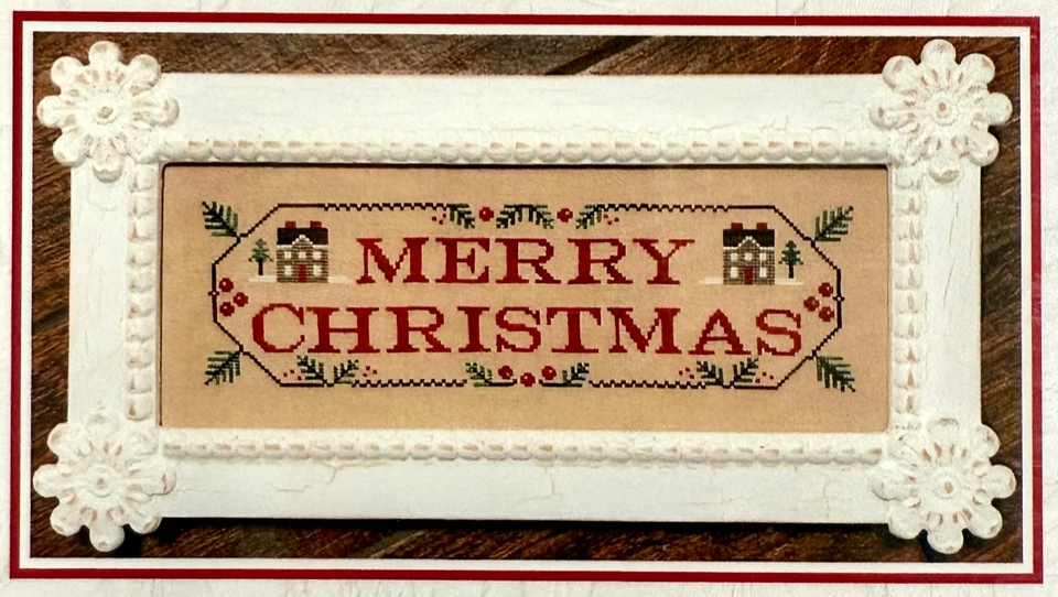 Country Cottage Needleworks Cross Stitch Christmas Charts Lot of 3 Patterns NOS - Image 3 of 4