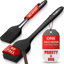 600 F Heat Resistant Silicone Basting Brushes BPA Pastry Brush, Spread Oil
