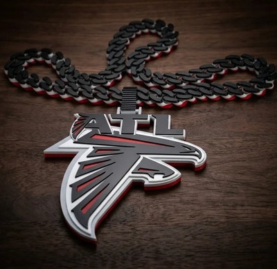 Atlanta Falcons Chain Cuban Link Style