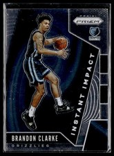 2019-20 Panini Prizm Basketball Instant Impact #25 Brandon Clarke