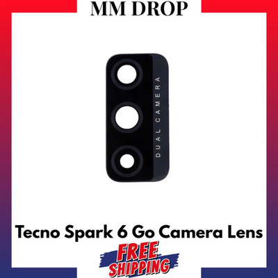 Für Tecno Spark 6 Go Ersatz Rückkamera Objektiv Premium Qualität - UK Ware