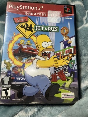 The Simpsons Hit and Run [Greatest Hits] (PlayStation 2 PS2, 2004)
