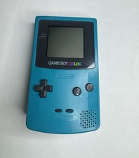 Nintendo Game Boy Color Handheld Console Teal Blue GBC-001 TESTED