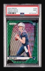 2024 Panini Prizm Drake Maye RC #329 Green Wave Prizm PSA 9 Mint PATS