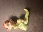 Vintage Set Of 3 Pixie Elves Red Green Japan 1 Has Repair — photo 5
