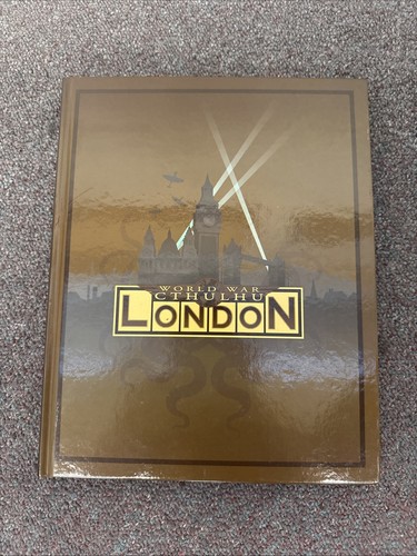 Cubicle7 Call of Cthulhu RPG 7e World War Cthulhu - London VG+/NM Britannica
