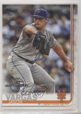 2019 Topps Factory Set 582 Montgomery Club Jason Vargas #418 fm0