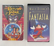 2 VHS DISNEY MOVIES   THE RETURN OF JAFAR & F...