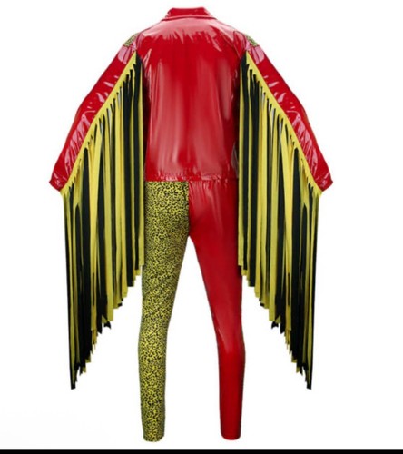 Men's Macho Man Randy Savage Costume Jacket Shirt And Pants Sz XL (3 Piece) - Picture 2 of 16