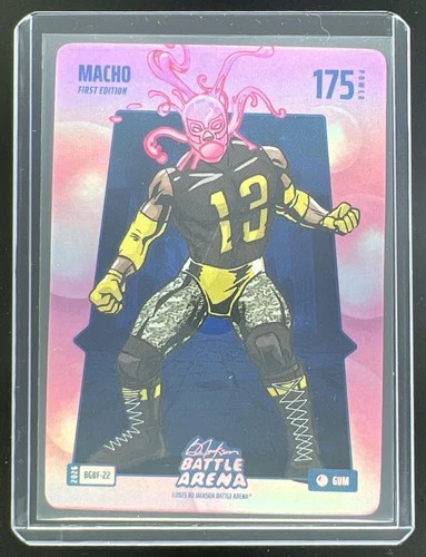 2026 Bo Jackson Battle Arena Griffey Set Macho Bubblegum Battlefoil #BGBF-22