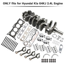 G4KJ 2.4L Engine Overhaul Rebuild Kit Crankshaft Rods for HYUNDAI KIA Sorento US