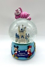 Snow Globe Greetings From Walt Disney World Mickey Plays “It’s A Small World”