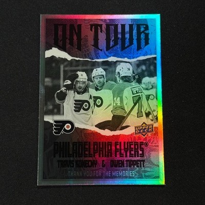2024-25 Upper Deck Series 2 - On Tour Travis Konecny, Owen Tippett #OT-3 Black