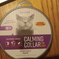 Sentry Kitty Cat Calming Collar 30 Days Breakaway Buckle