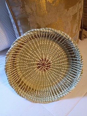 CHARLESTON - Carolina Rope Twist  Sweetgrass Basket ( NEW )