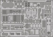 Eduard 1:48 - Ra'aM Exterior Photo Etched Parts - EDP48667