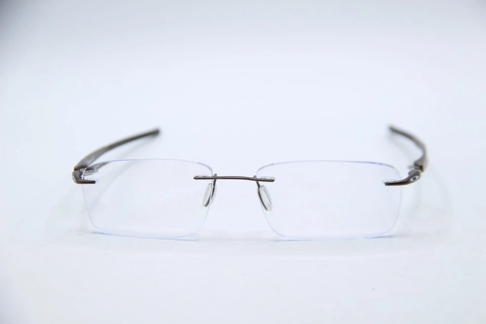 OAKLEY OX5126-0254 PEWTER GAUGE 3.1 BROWN BLK AUTHENTIC FRAMES EYEGLASSES 54-18 - Image 2 of 4