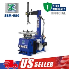 XK 580 Single 1.5HP Tire Changer Wheel Changers Machine w. Double Foot Pedal