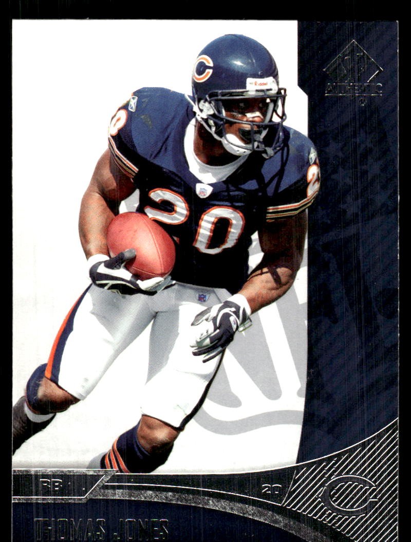 Thomas Jones 2006 SP Authentic #16 Bears FREE SHIPPING StackedPacks