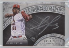 2017 Topps Five Star Silver Signatures 10/50 Alex Reyes #SS-ARE Auto 4g8