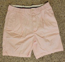 VTG Polo Golf Ralph Lauren Chino Shorts Mens 34 Cotton Double Pleated