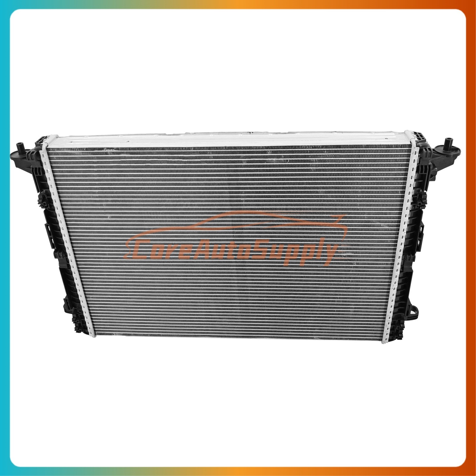 Engine Cooling Radiator For 19-25 Lamborghini Urus Audi RS Q8 Bentley 4M0121251M