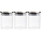  Set of 3 Aufbewahrungsdosen Küche Aufbewahrungsbehälter Für Lebensmittel